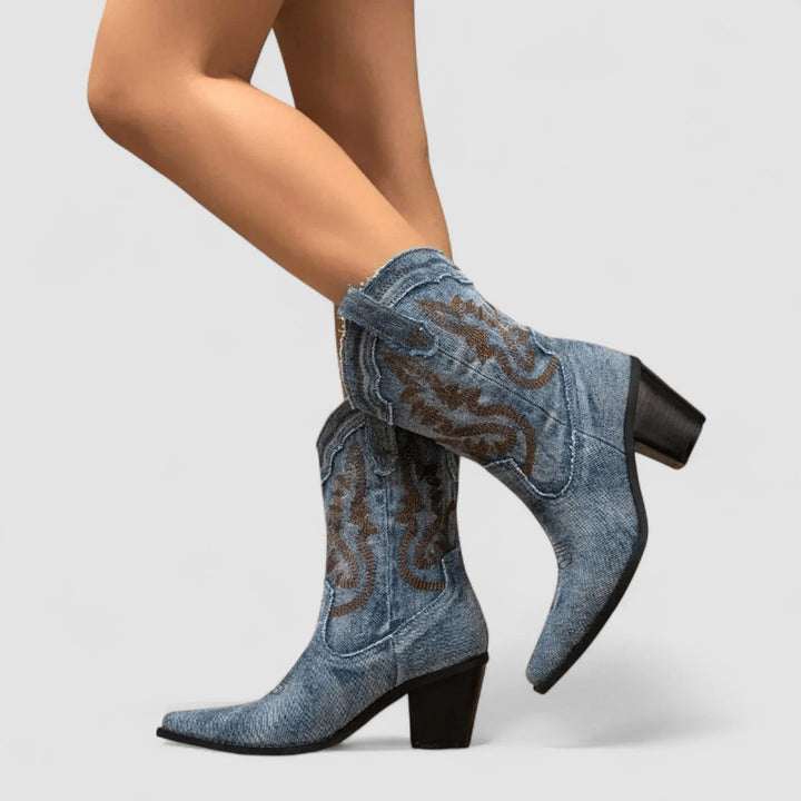 The Della Denim Boot