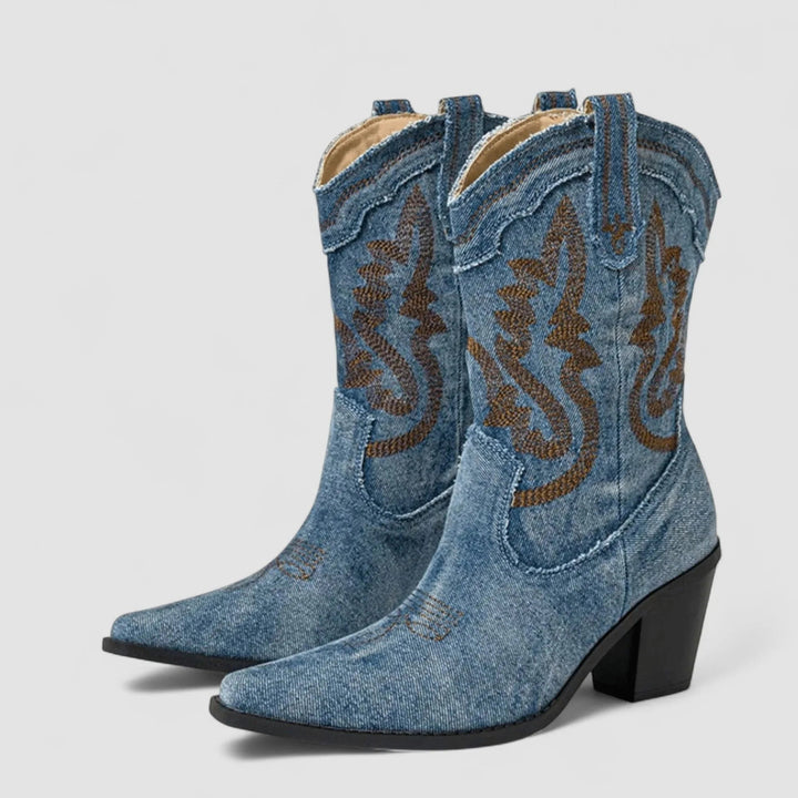 The Della Denim Boot
