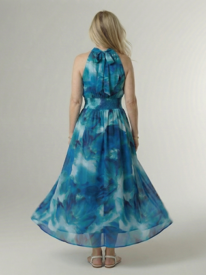 The Bronte Halter Maxi Dress