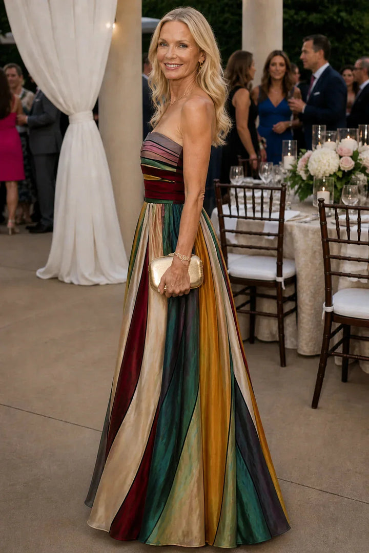 The Jessamine Strapless Maxi Dress
