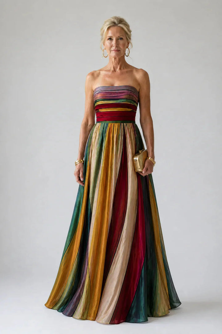 The Jessamine Strapless Maxi Dress