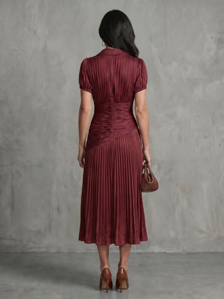 The Imogen Collared Midi Dress